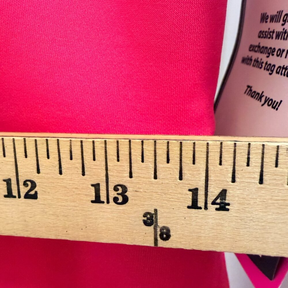 Betsey Johnson Watermelon Pink Sheath Dress Size 6 NWT Jewel Pocket - Picture 11 of 12